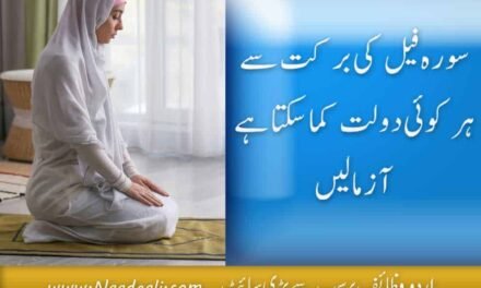 Malo Dolat Kamane Ka Wazifa Urdu