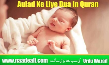 Aulad Ke Liye Dua In Quran 100 Percent Working