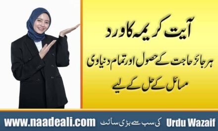 Ayat e Karima 313 Times Benefits